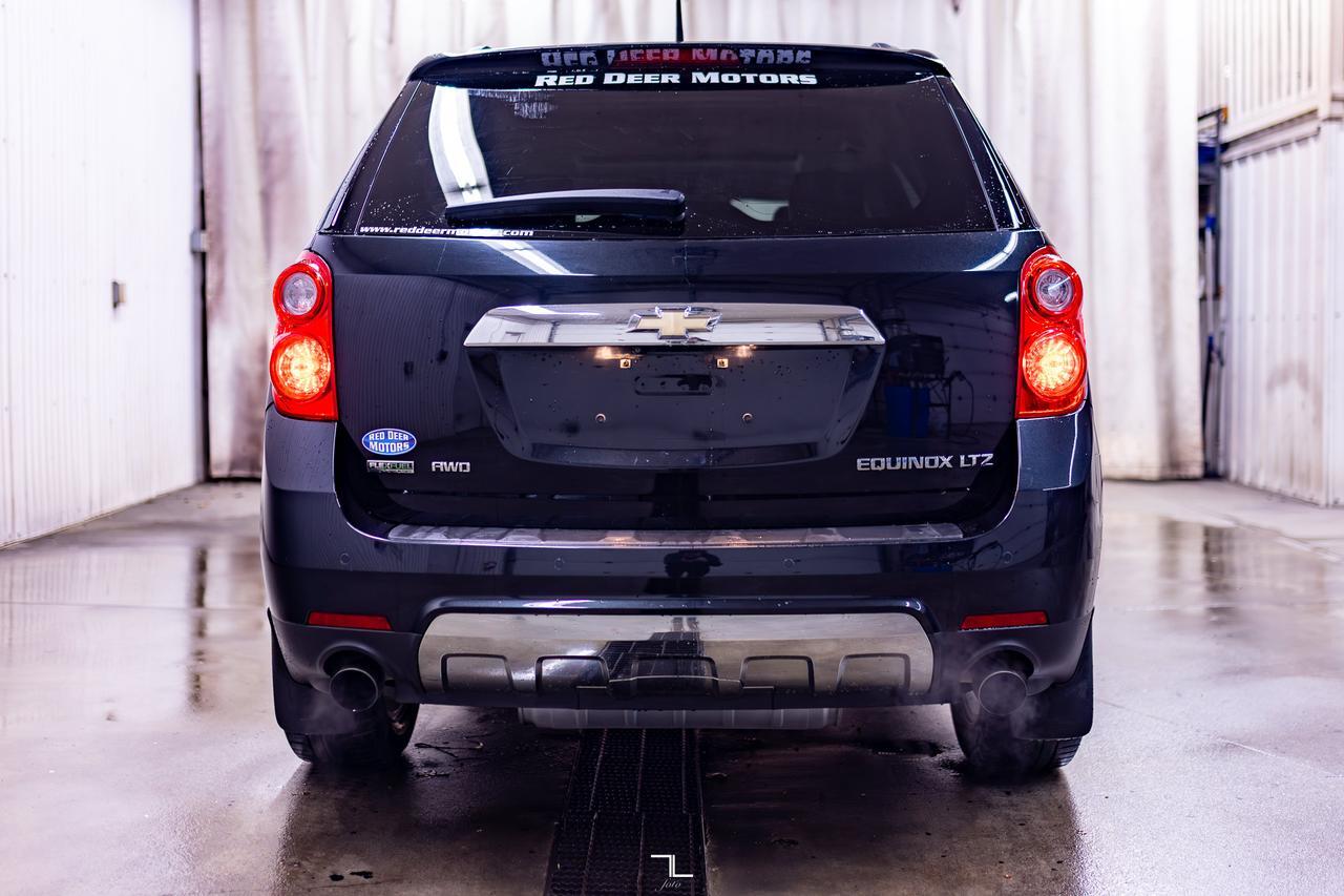 2012 Chevrolet Equinox AWD LTZ Leather Roof Nav BCam Red Deer AB