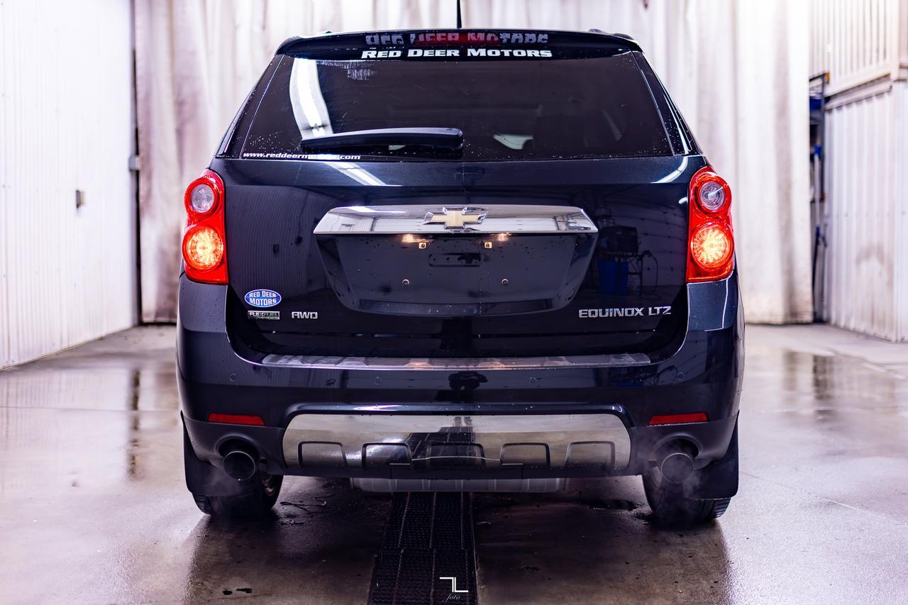 2012 Chevrolet Equinox AWD LTZ Leather Roof Nav BCam Red Deer AB