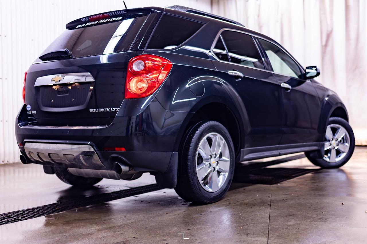 2012 Chevrolet Equinox AWD LTZ Leather Roof Nav BCam Red Deer AB