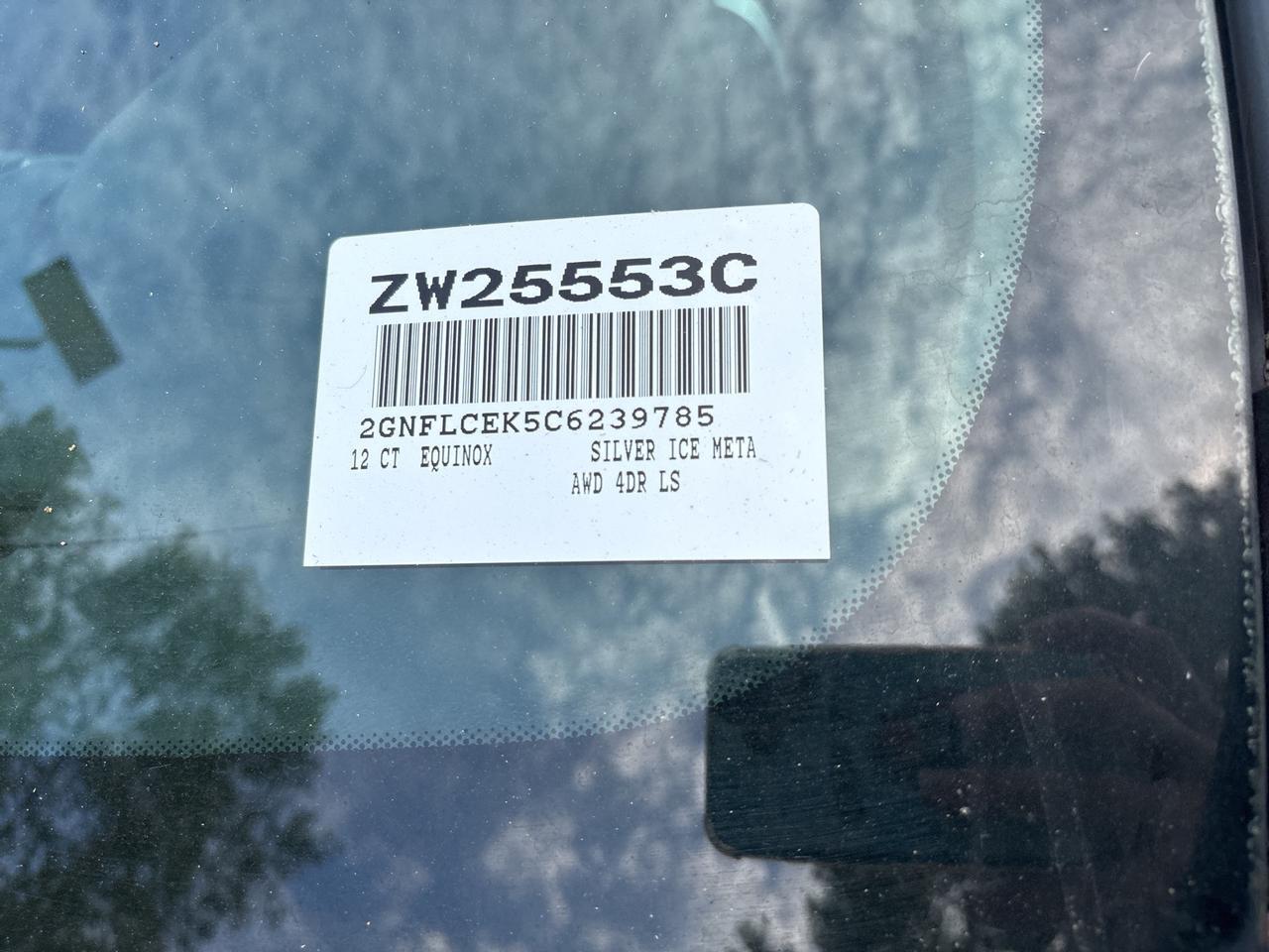 2012 Chevrolet Equinox LS Hagerstown MD