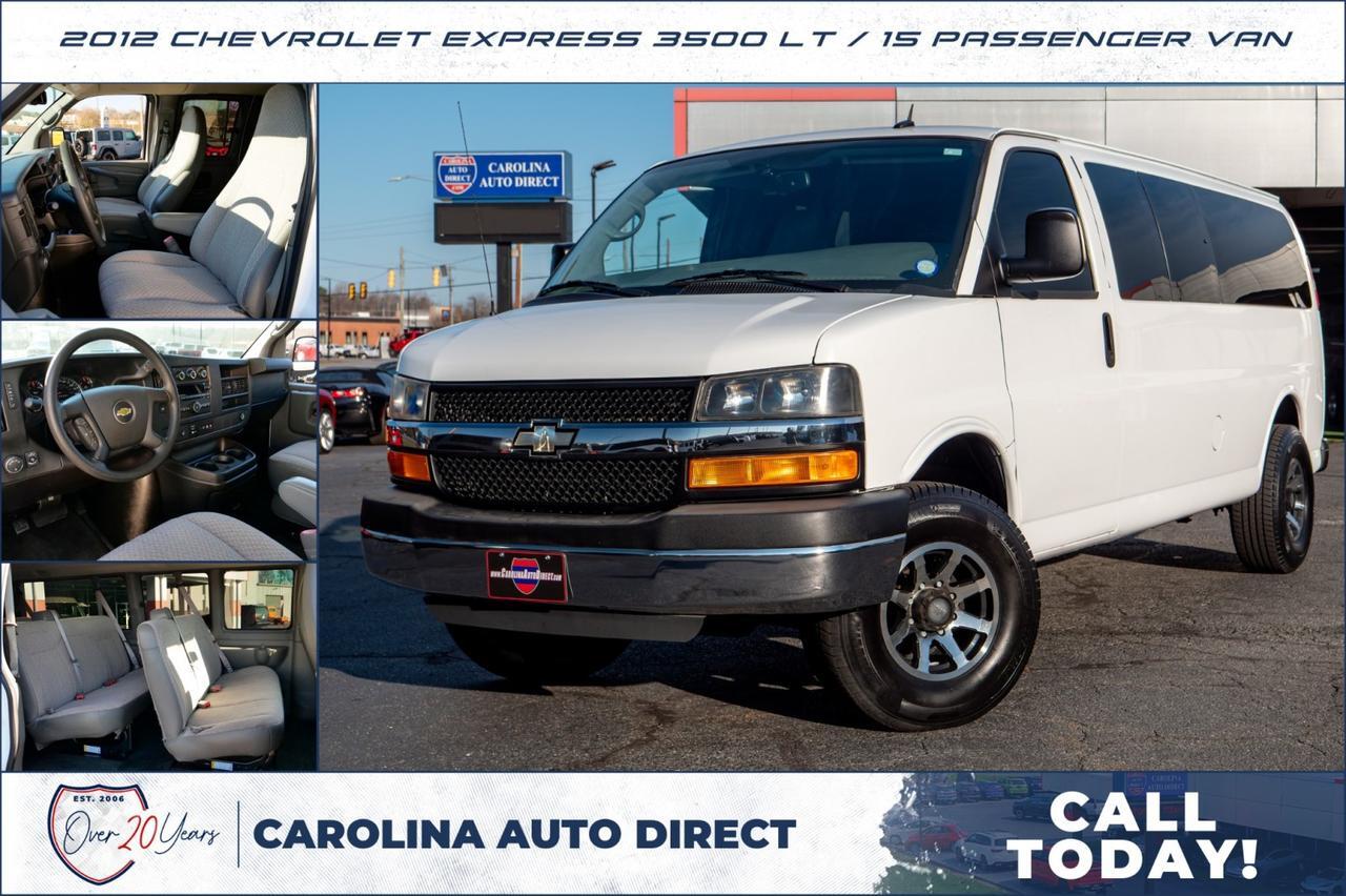 2012 Chevrolet Express 3500 LT / 15 Passenger Van / 6.0L V8!