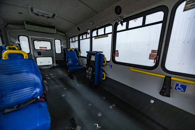 2012 Chevrolet Express 4500 Handi Bus Diesel Wheelchair Lift Red Deer AB