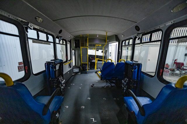 2012 Chevrolet Express 4500 Handi Bus Diesel Wheelchair Lift Red Deer AB