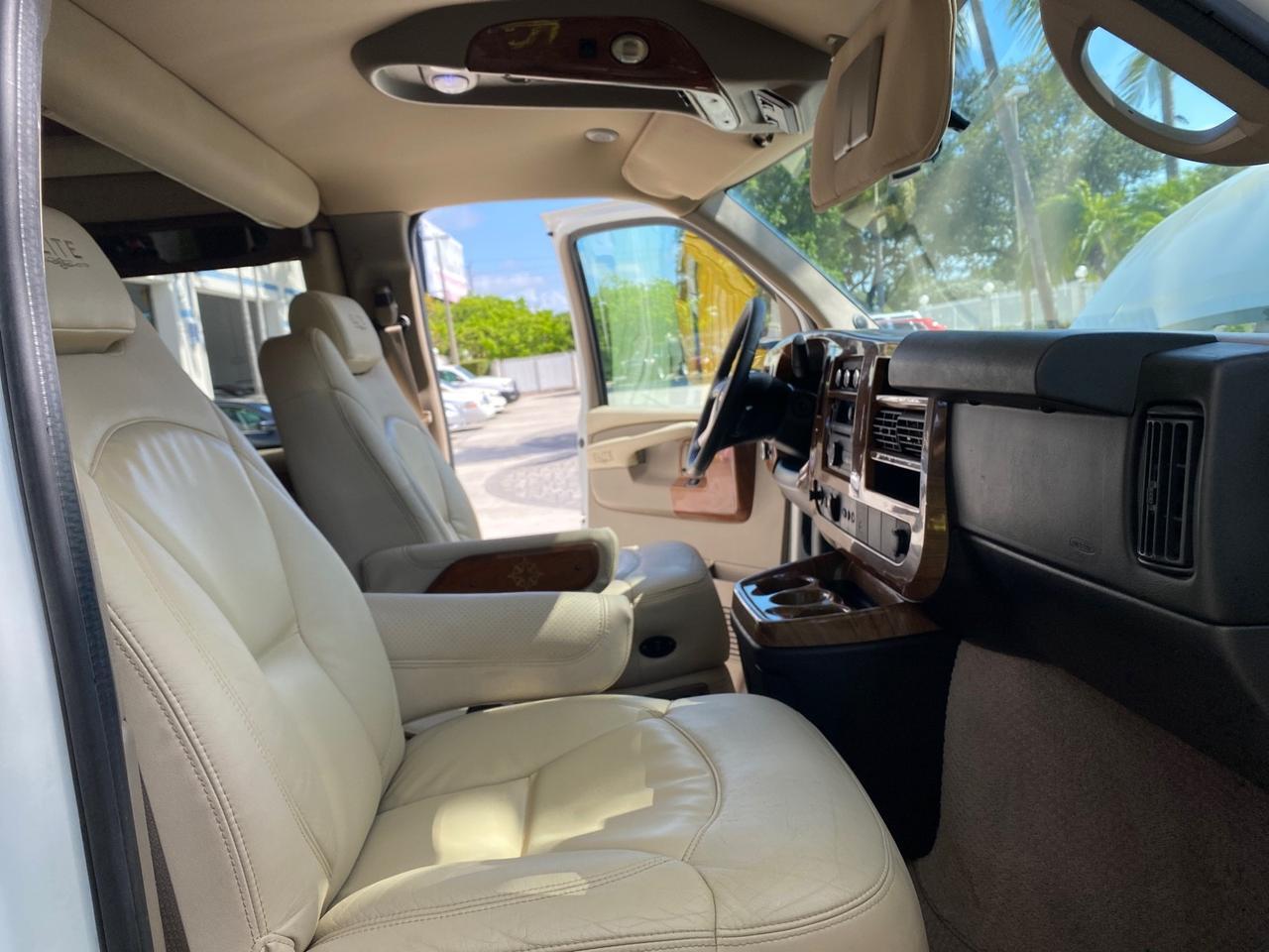 2012 Chevrolet Express EXTENDED HIGH TOP CONVERSION 1 OWNER LOW MILES 36,054 Pompano Beach FL
