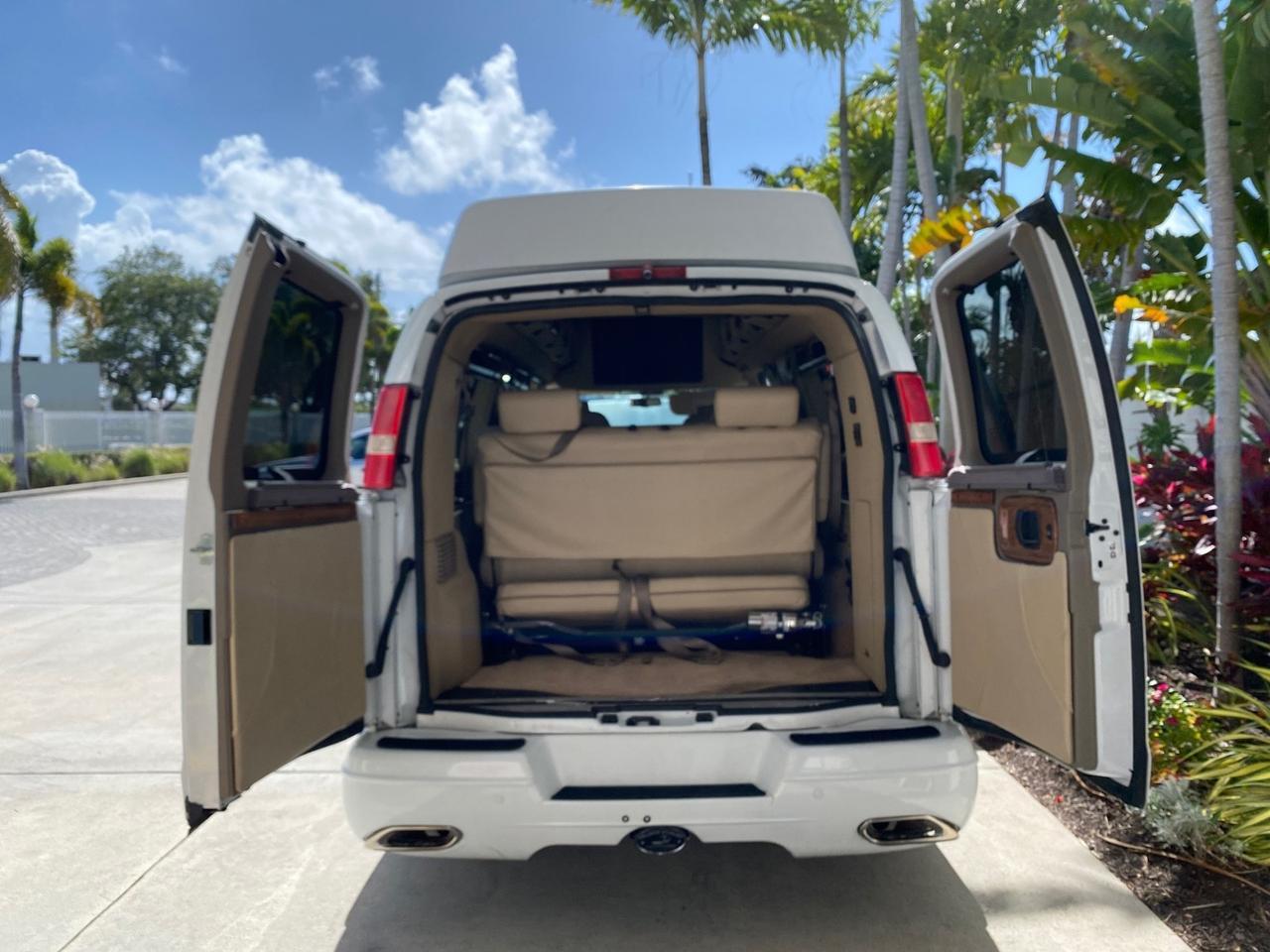 2012 Chevrolet Express EXTENDED HIGH TOP CONVERSION 1 OWNER LOW MILES 36,054 Pompano Beach FL
