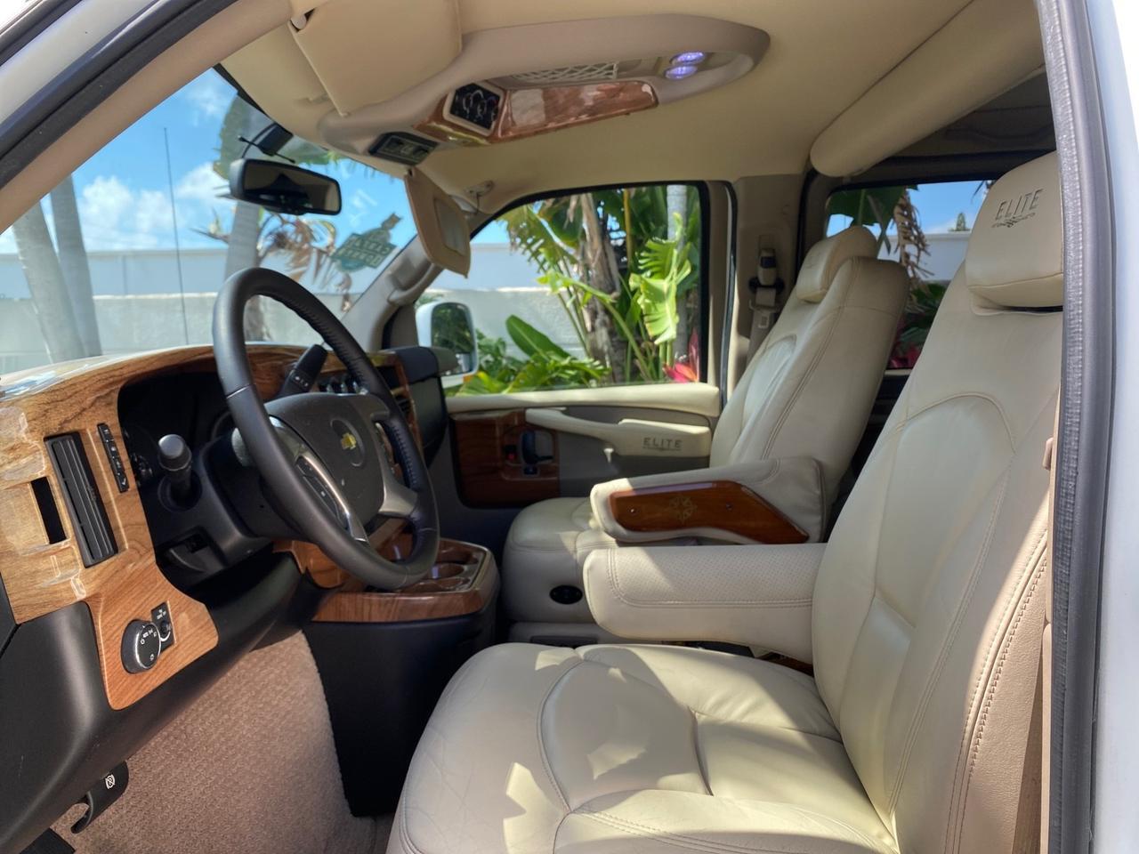 2012 Chevrolet Express EXTENDED HIGH TOP CONVERSION 1 OWNER LOW MILES 36,054 Pompano Beach FL