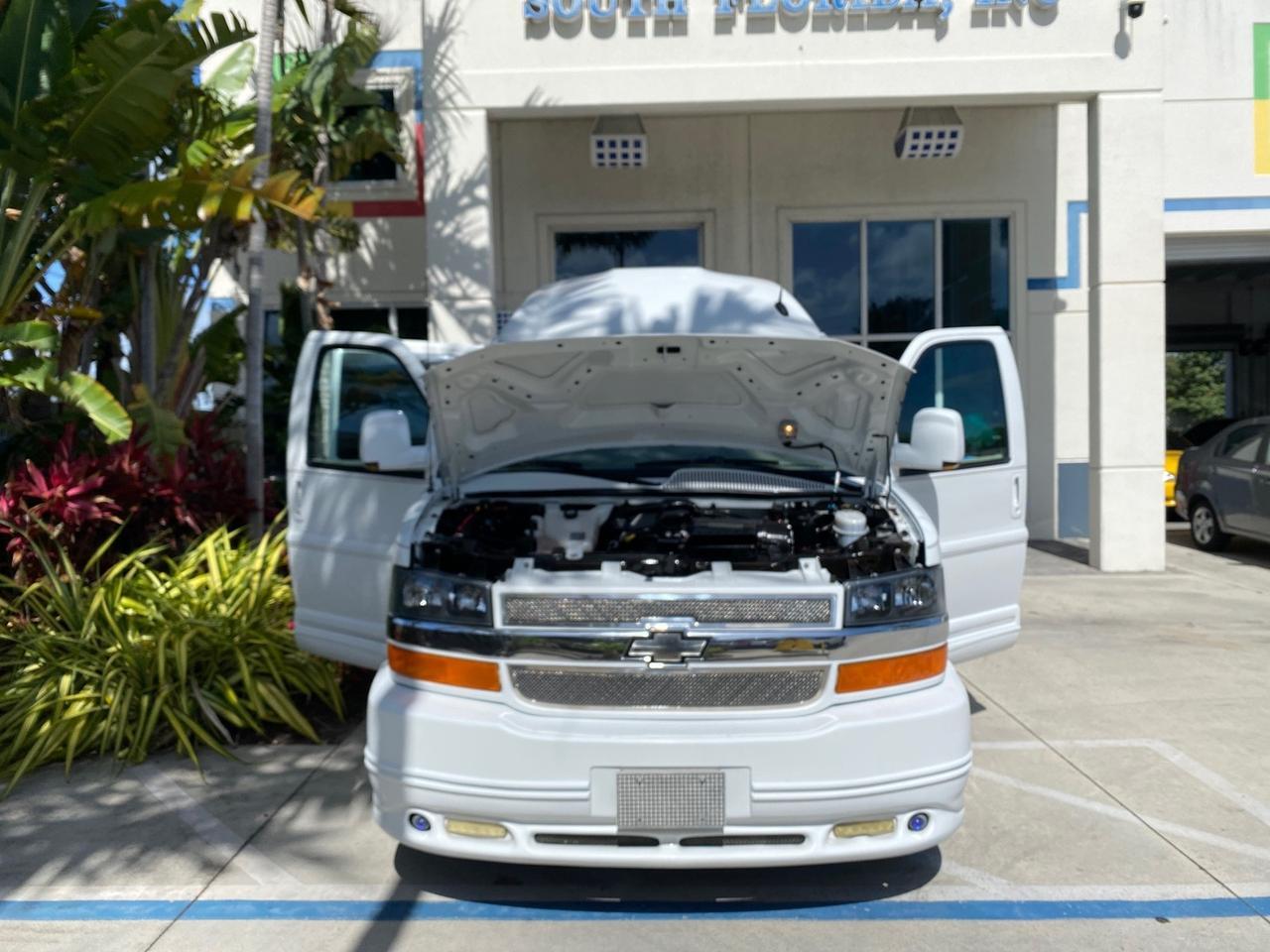 2012 Chevrolet Express EXTENDED HIGH TOP CONVERSION 1 OWNER LOW MILES 36,054 Pompano Beach FL
