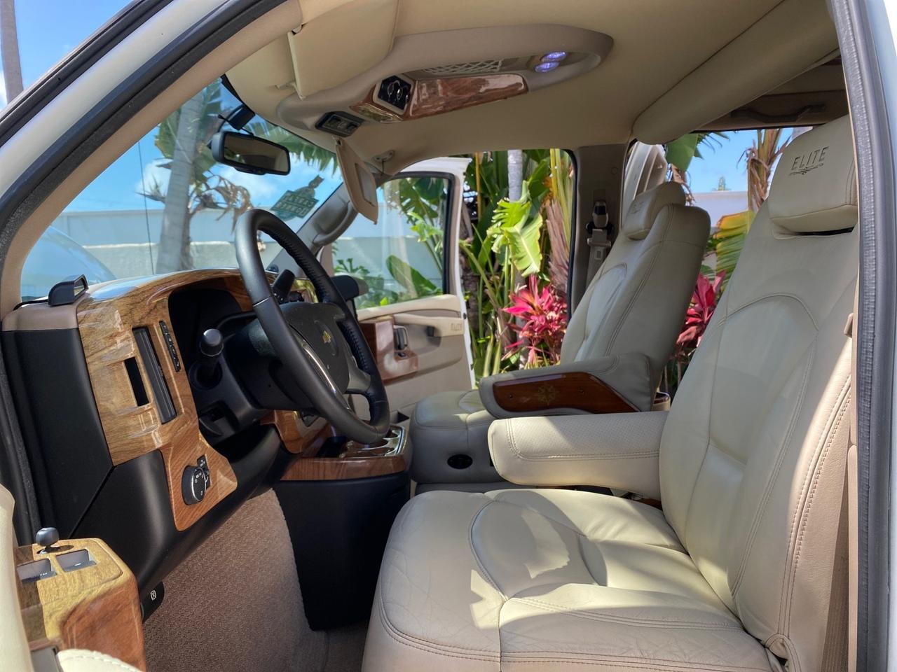 2012 Chevrolet Express EXTENDED HIGH TOP CONVERSION 1 OWNER LOW MILES 36,054 Pompano Beach FL