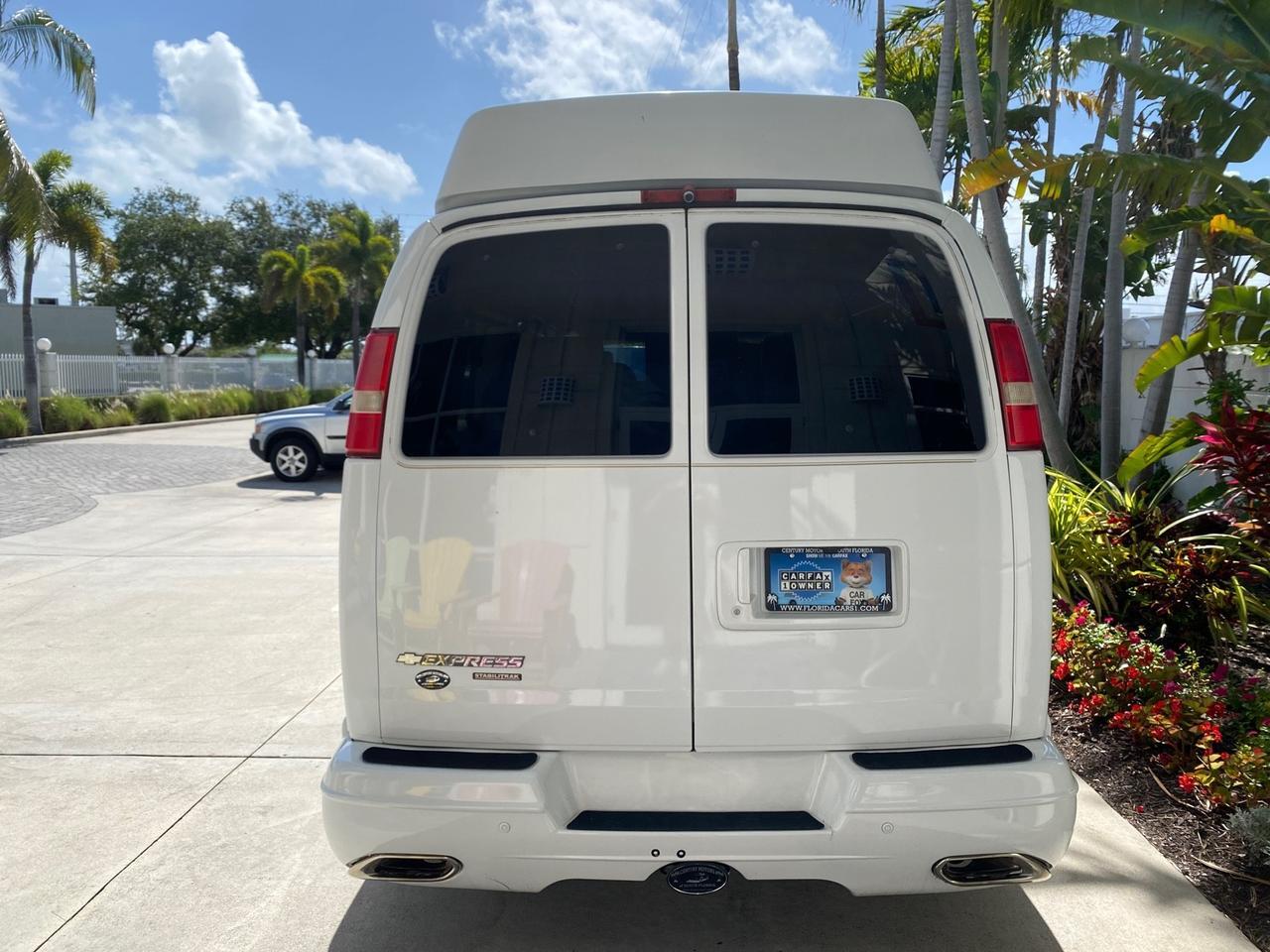 2012 Chevrolet Express EXTENDED HIGH TOP CONVERSION 1 OWNER LOW MILES 36,054 Pompano Beach FL