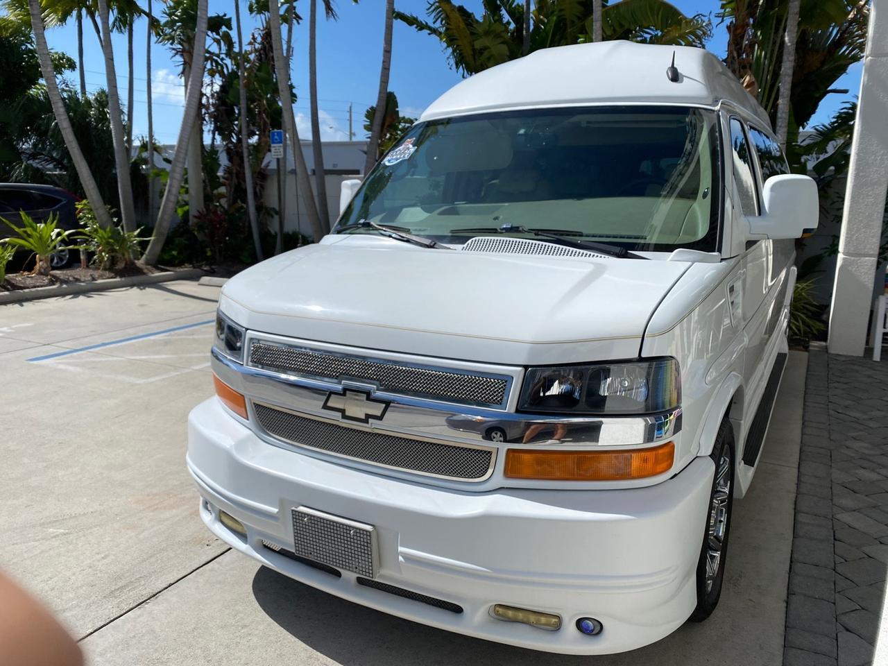 2012 Chevrolet Express EXTENDED HIGH TOP CONVERSION 1 OWNER LOW MILES 36,054 Pompano Beach FL