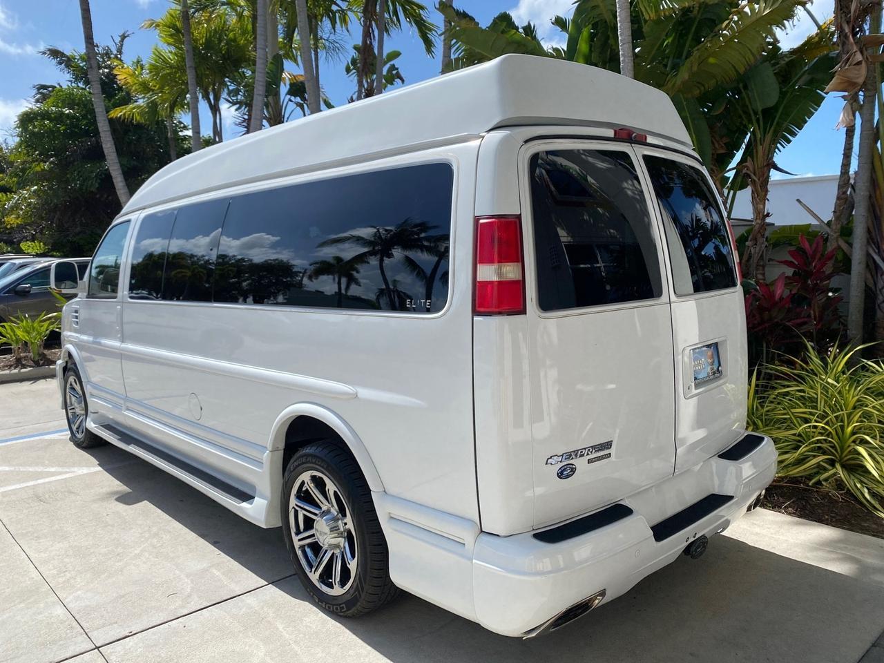 2012 Chevrolet Express EXTENDED HIGH TOP CONVERSION 1 OWNER LOW MILES 36,054 Pompano Beach FL