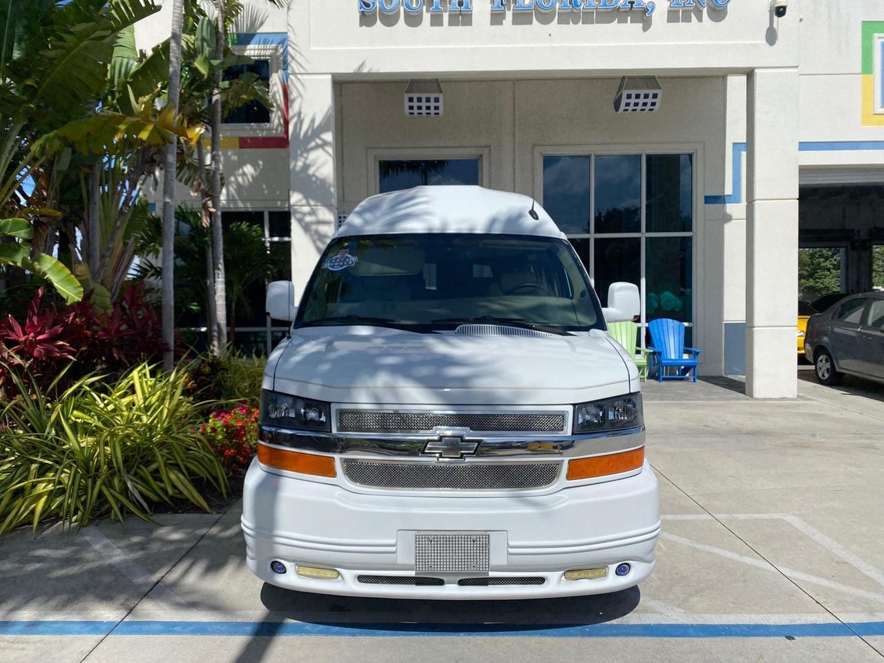 2012 Chevrolet Express EXTENDED HIGH TOP CONVERSION 1 OWNER LOW MILES 36,054 Pompano Beach FL