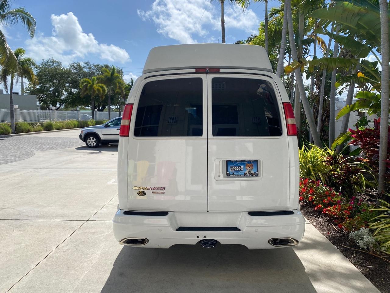 2012 Chevrolet Express EXTENDED HIGH TOP CONVERSION 1 OWNER LOW MILES 36,054 Pompano Beach FL