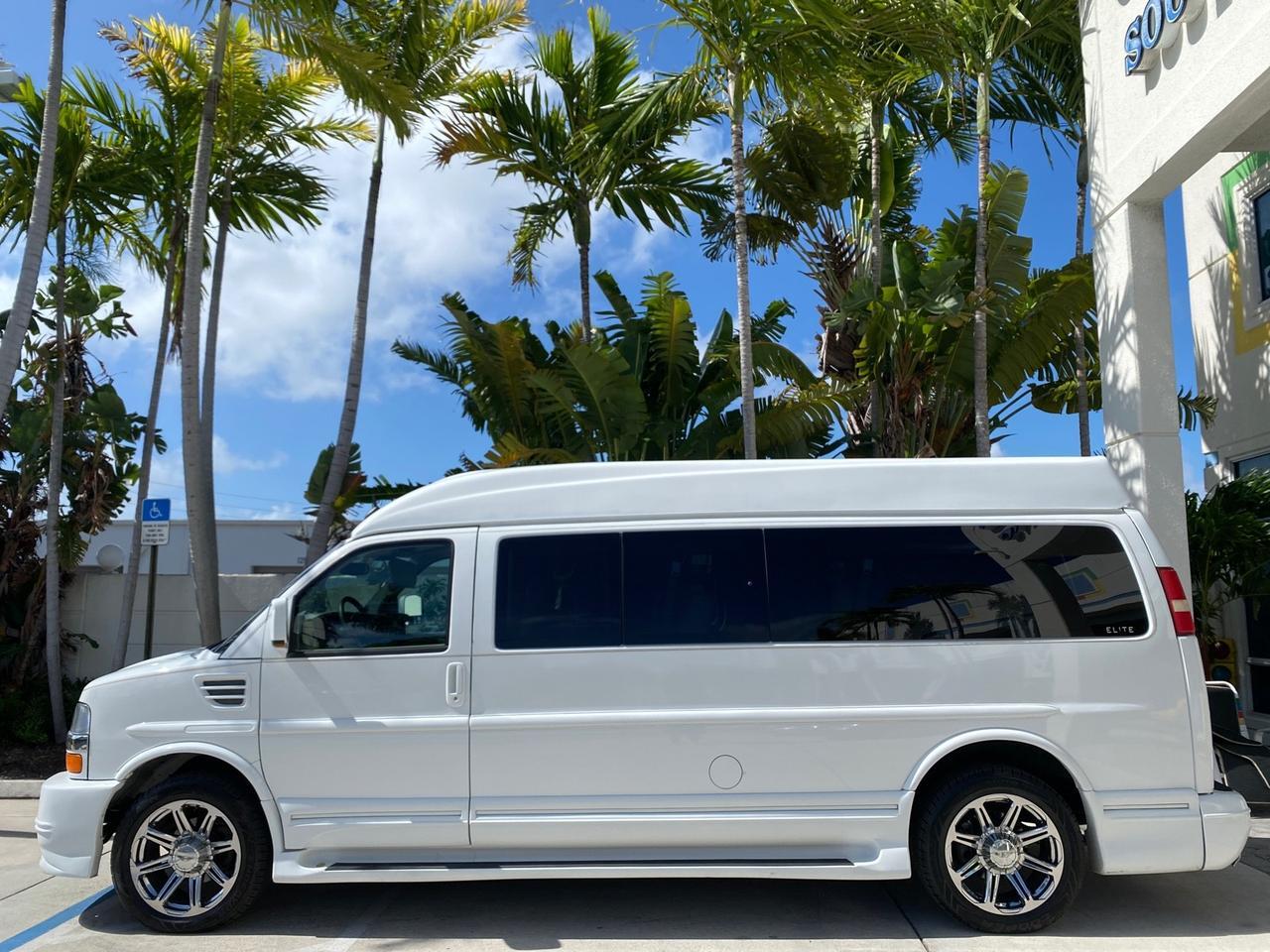 2012 Chevrolet Express EXTENDED HIGH TOP CONVERSION 1 OWNER LOW MILES 36,054 Pompano Beach FL