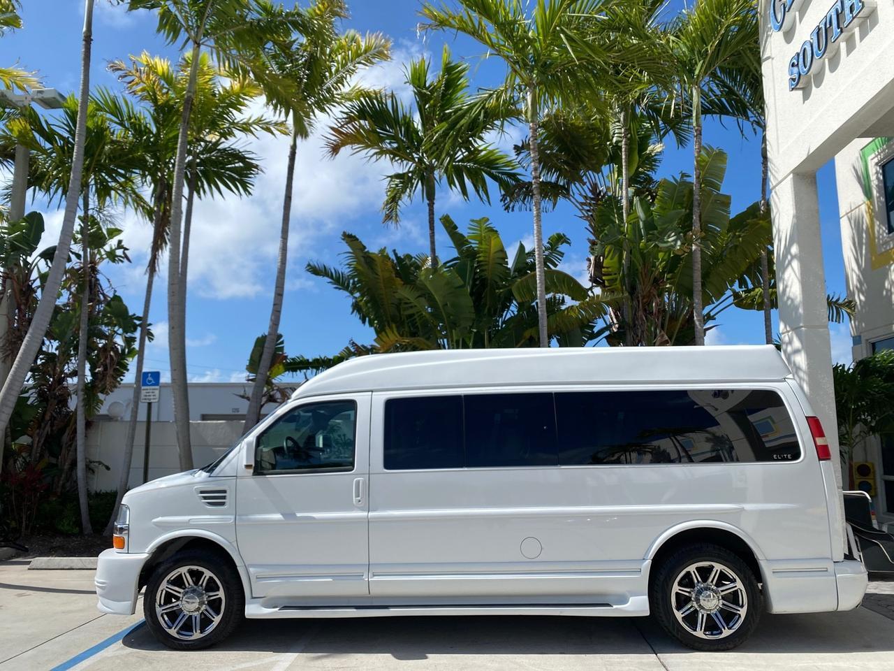 2012 Chevrolet Express EXTENDED HIGH TOP CONVERSION 1 OWNER LOW MILES 36,054 Pompano Beach FL