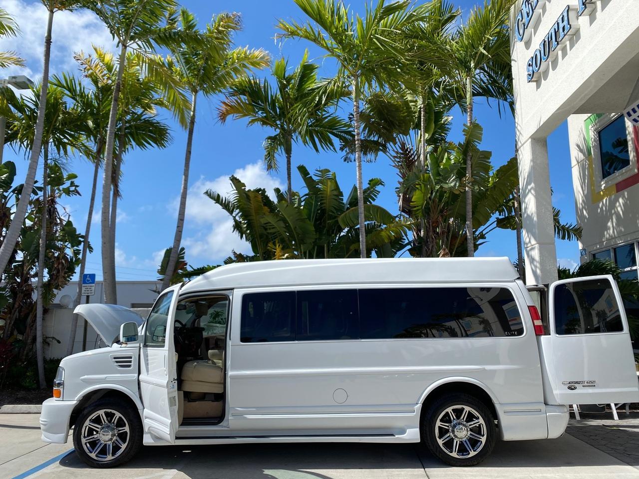 2012 Chevrolet Express EXTENDED HIGH TOP CONVERSION 1 OWNER LOW MILES 36,054 Pompano Beach FL