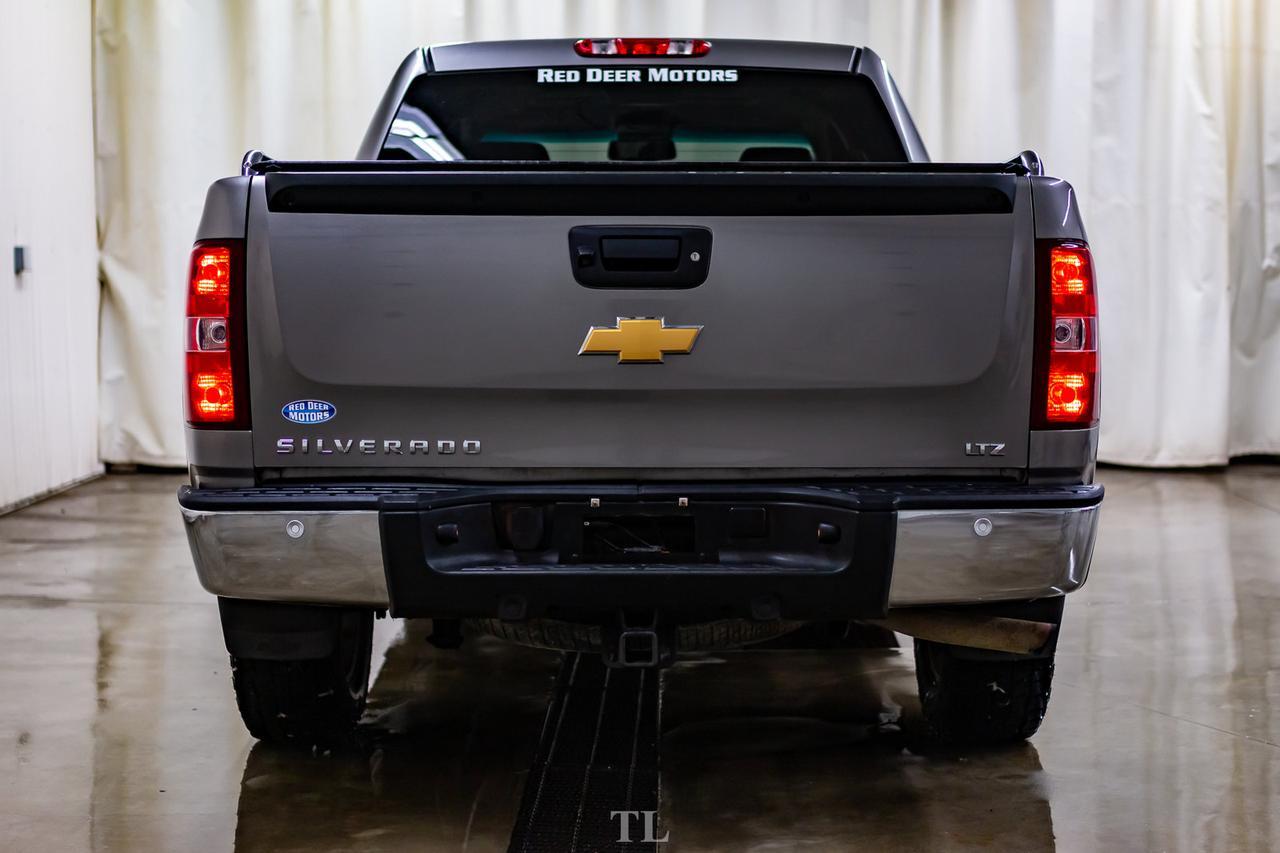 2012 Chevrolet Silverado 1500 4x4 Crew Cab LTZ Z71 Leather Roof Red Deer AB