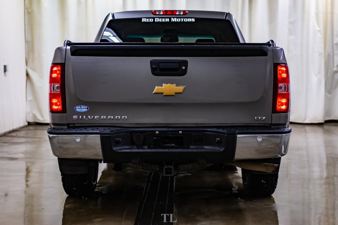 2012 Chevrolet Silverado 1500 4x4 Crew Cab LTZ Z71 Leather Roof Red Deer AB