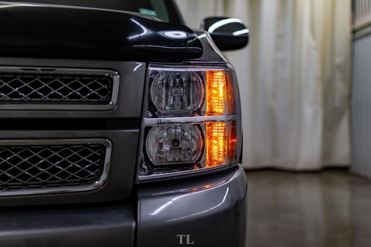 2012 Chevrolet Silverado 1500 4x4 Crew Cab LTZ Z71 Leather Roof Red Deer AB