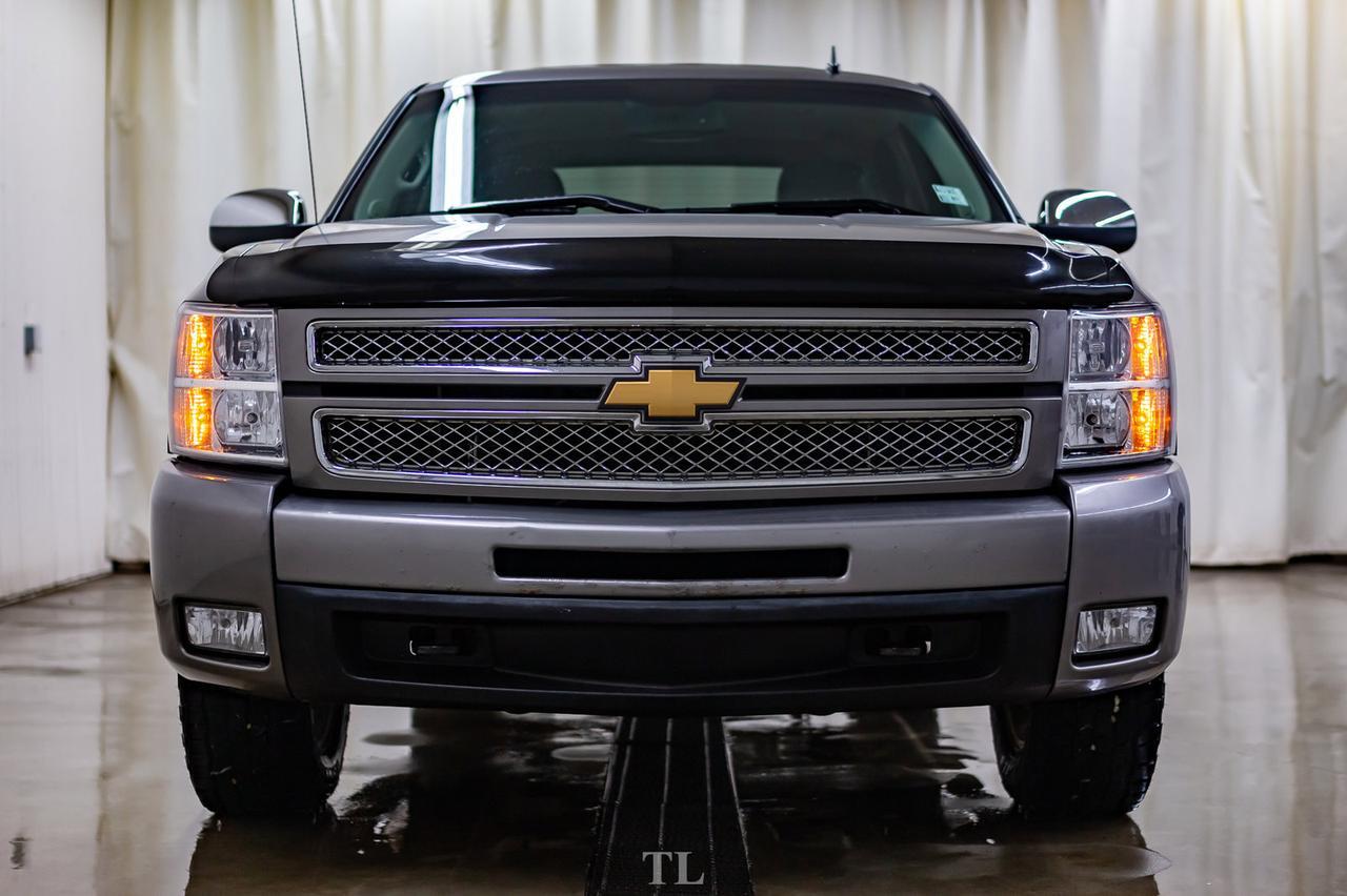 2012 Chevrolet Silverado 1500 4x4 Crew Cab LTZ Z71 Leather Roof Red Deer AB