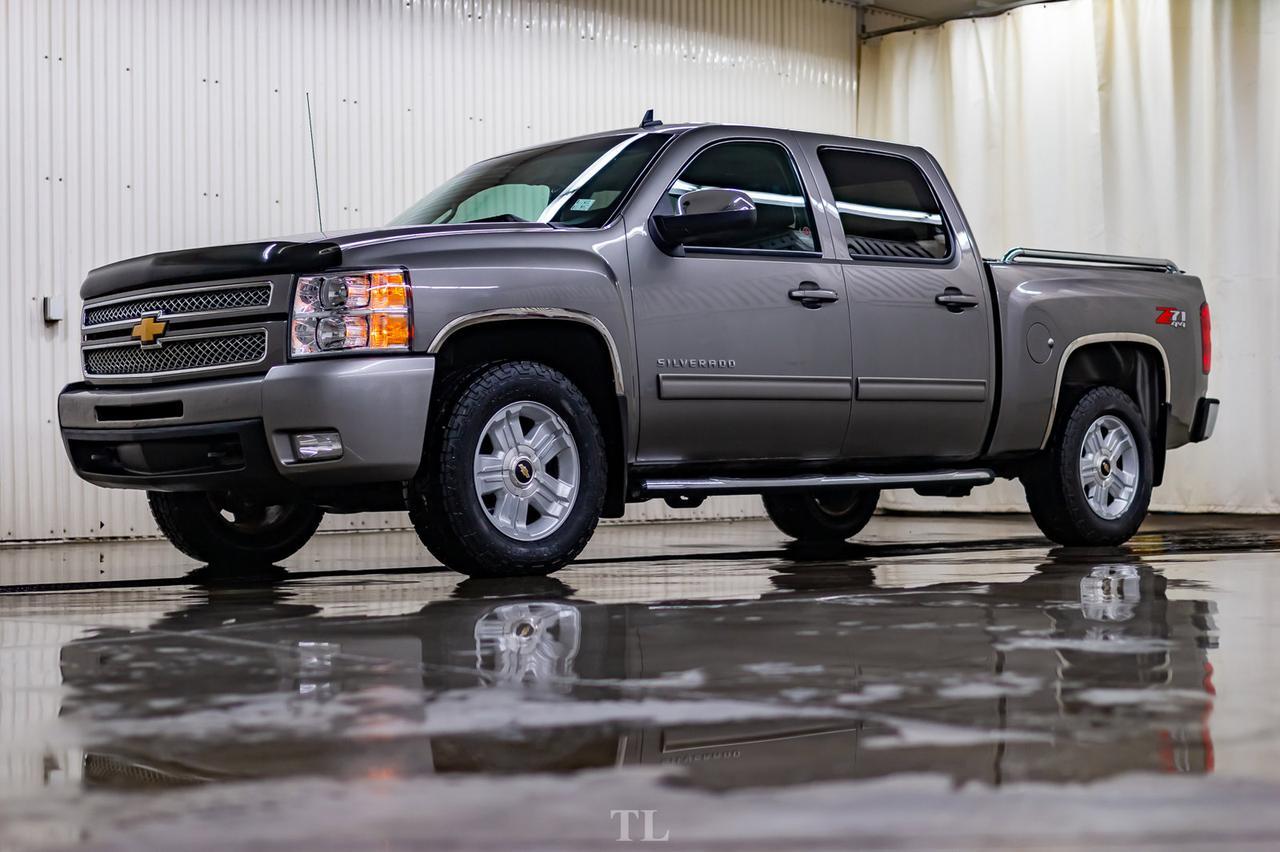 2012 Chevrolet Silverado 1500 4x4 Crew Cab LTZ Z71 Leather Roof Red Deer AB