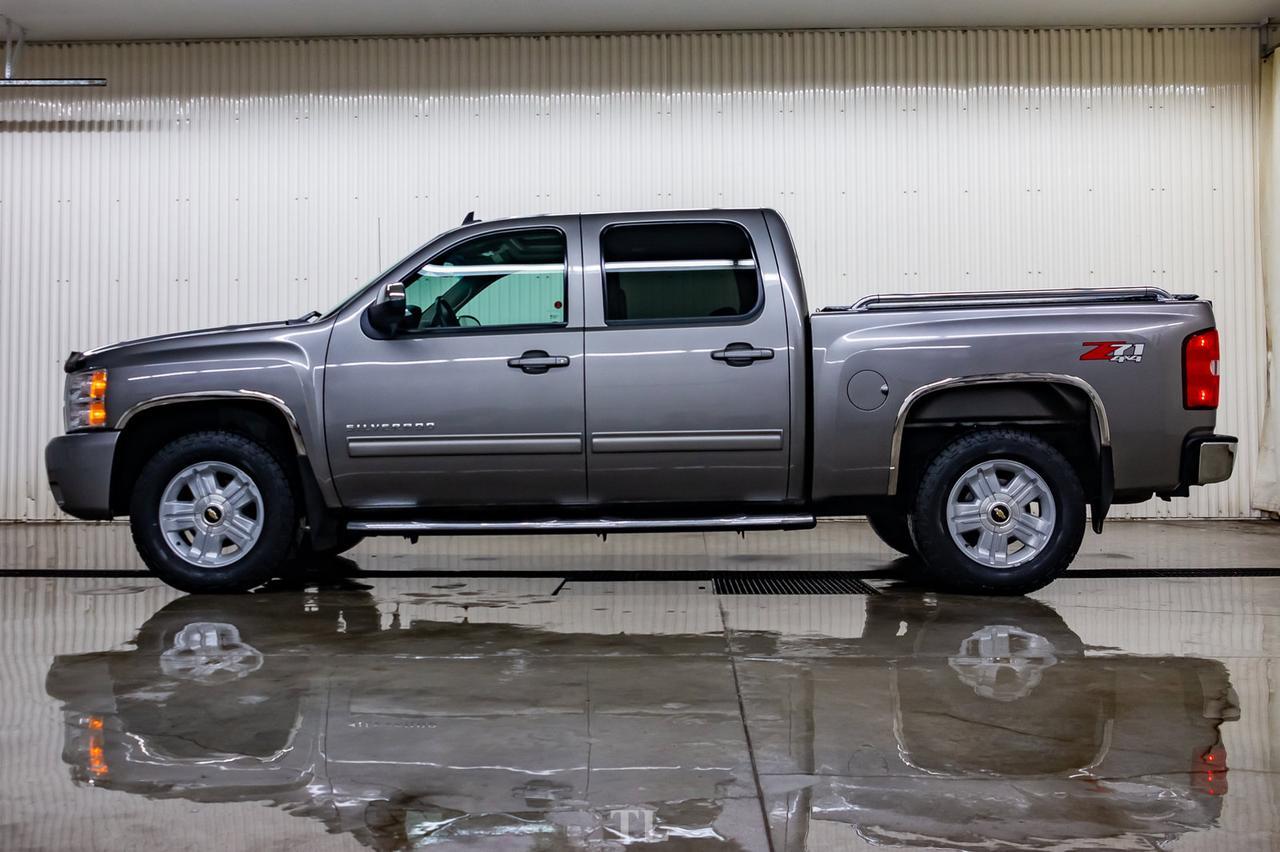 2012 Chevrolet Silverado 1500 4x4 Crew Cab LTZ Z71 Leather Roof Red Deer AB