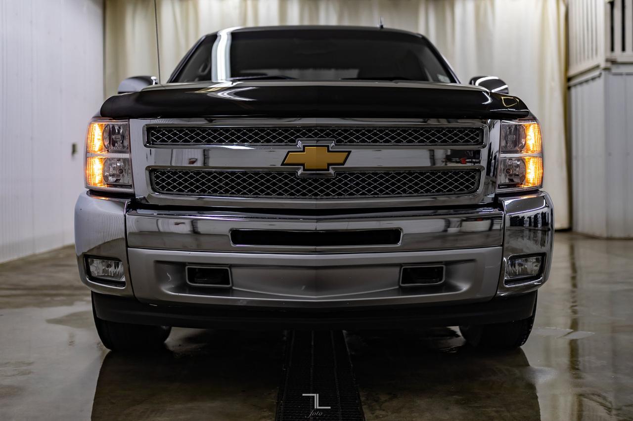 2012 Chevrolet Silverado 1500 4x4 Ext Cab LT Leather Red Deer AB