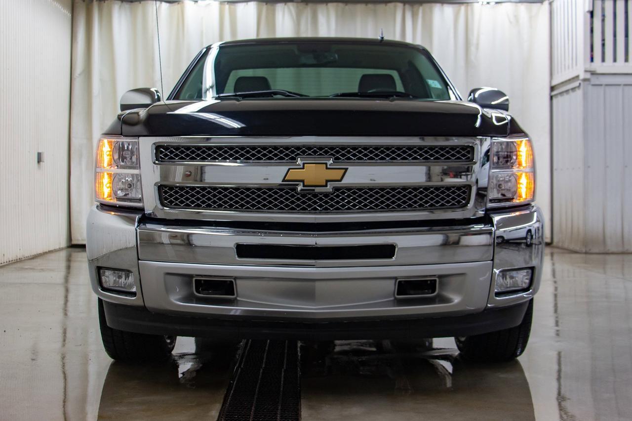 2012 Chevrolet Silverado 1500 4x4 Reg Cab LT Short Box Leather BCam Red Deer AB