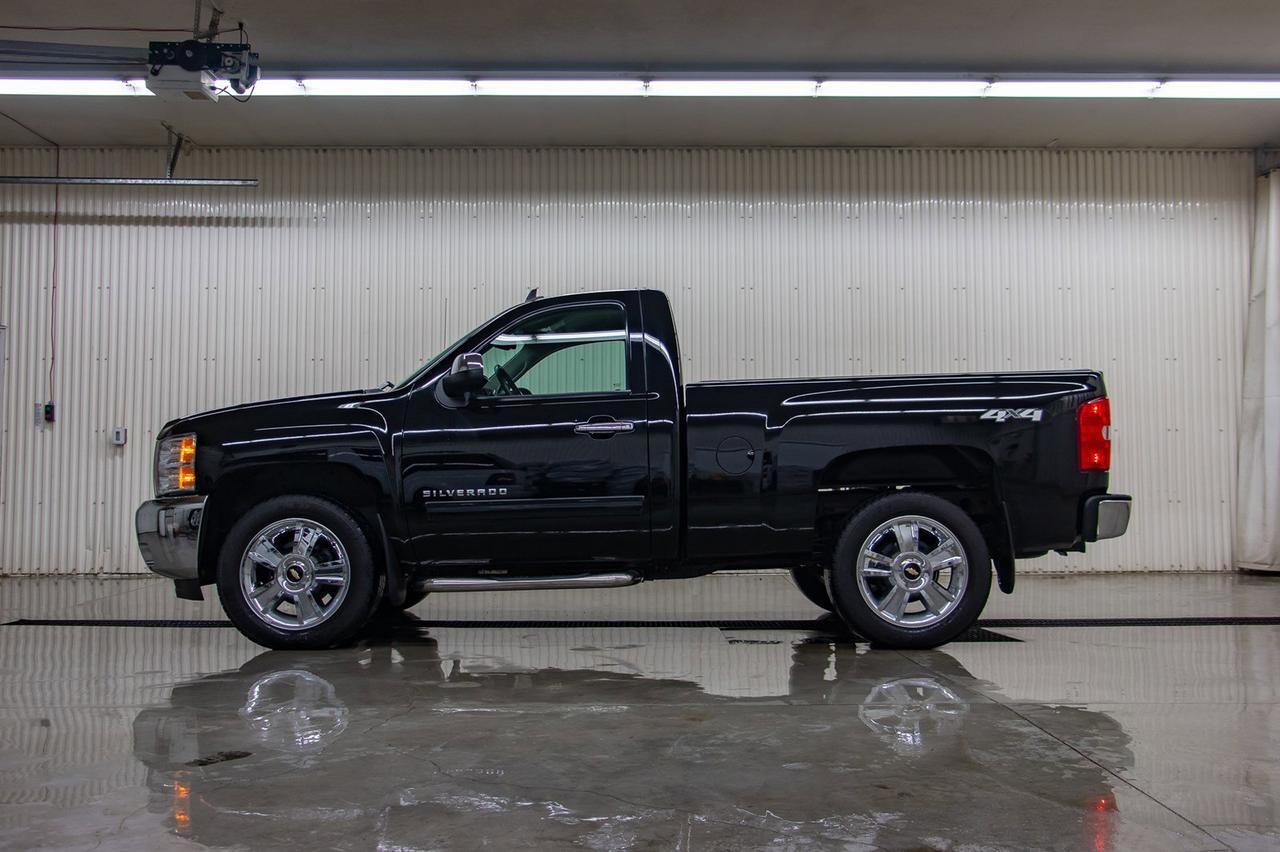 2012 Chevrolet Silverado 1500 4x4 Reg Cab LT Short Box Leather BCam Red Deer AB