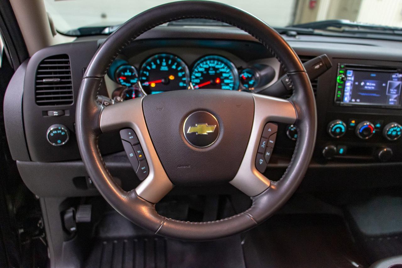 2012 Chevrolet Silverado 1500 4x4 Reg Cab LT Short Box Leather BCam Red Deer AB