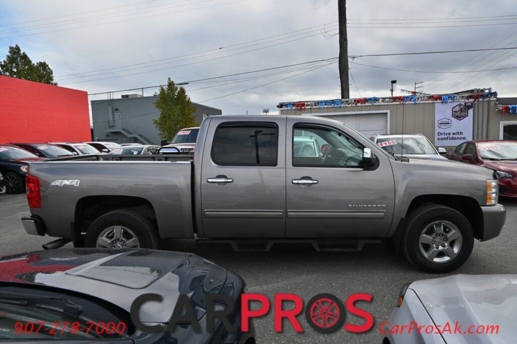 2012 Chevrolet Silverado 1500 LTZ - 5.3L V8 - Automatic - 4X4 - Powered Leather Seats - Sunroof - Adjustable Foot Pedals - Backup Camera - Bluetooth - Tow Package Anchorage AK