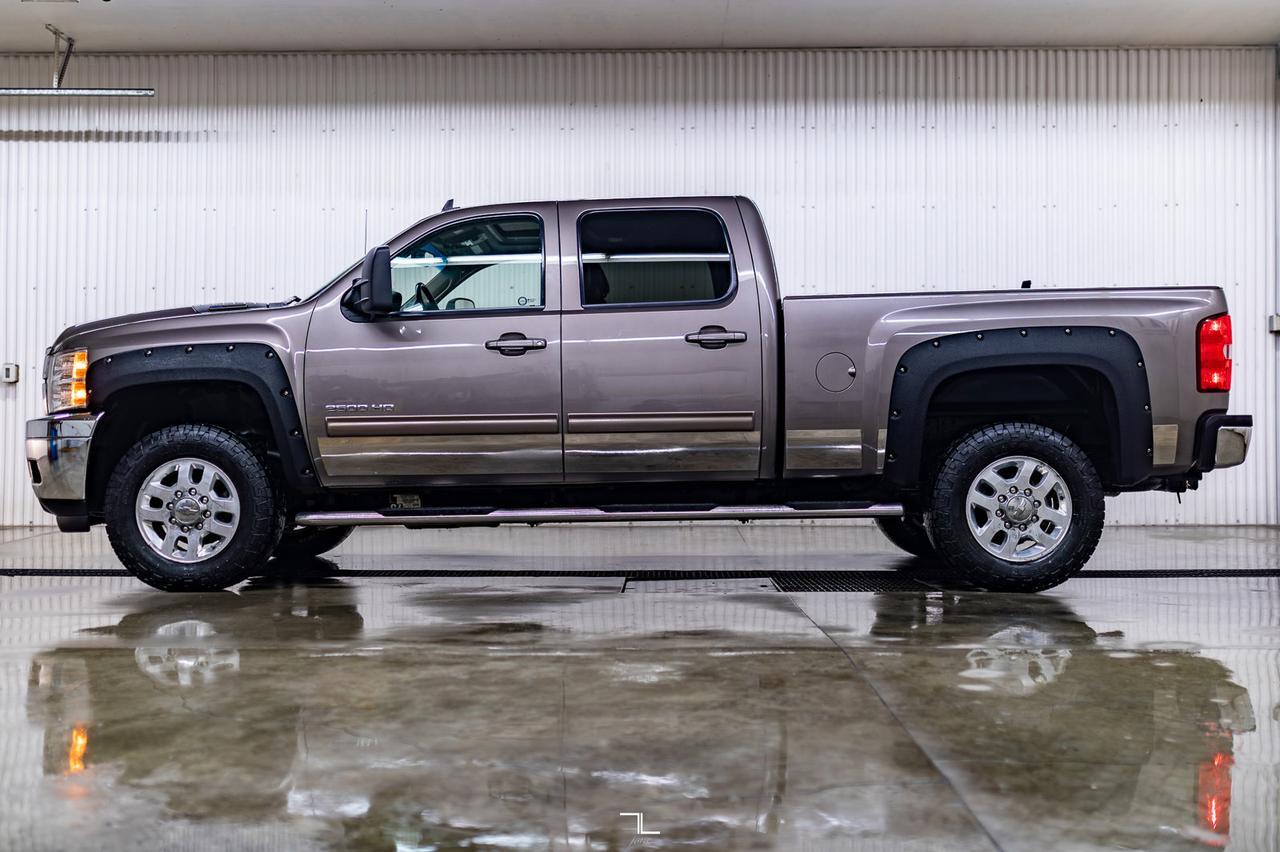 2012 Chevrolet Silverado 2500HD 4x4 Crew Cab LTZ Diesel Leather Roof Nav Red Deer AB