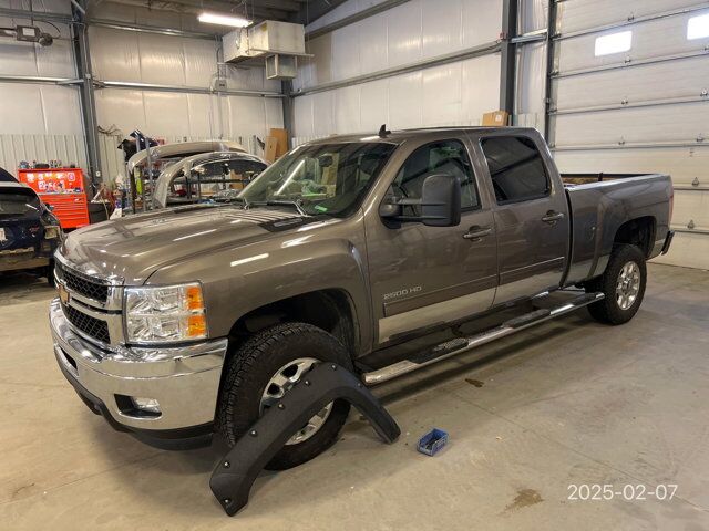 2012 Chevrolet Silverado 2500HD 4x4 Crew Cab LTZ Diesel Leather Roof Nav Red Deer AB