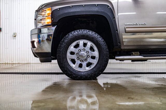 2012 Chevrolet Silverado 2500HD 4x4 Crew Cab LTZ Diesel Leather Roof Nav Red Deer AB