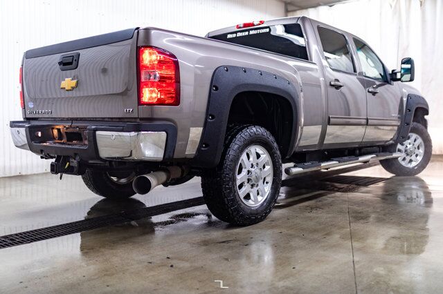 2012 Chevrolet Silverado 2500HD 4x4 Crew Cab LTZ Diesel Leather Roof Nav Red Deer AB