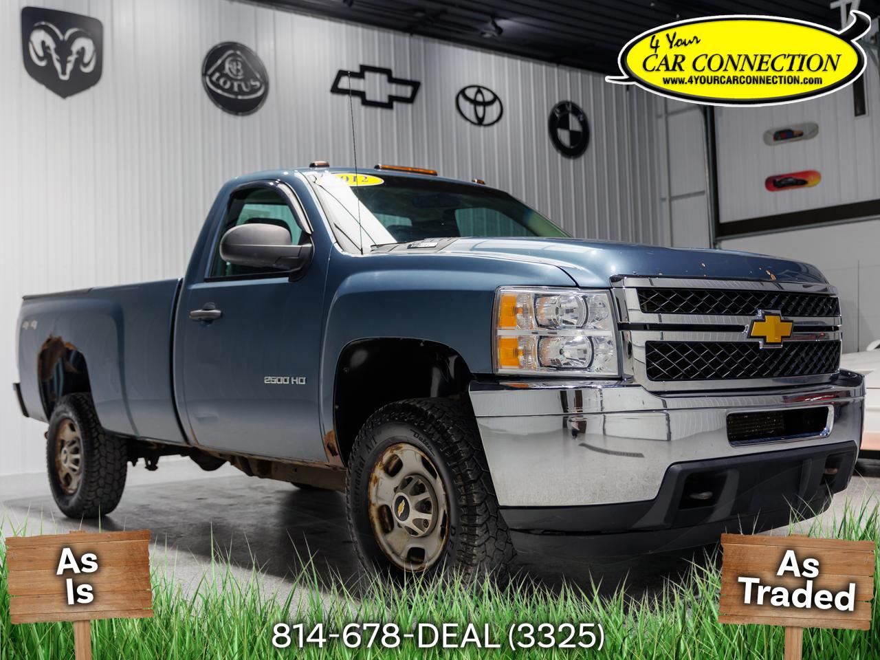 2012 Chevrolet Silverado 2500HD Work Truck 4WD Cranberry PA