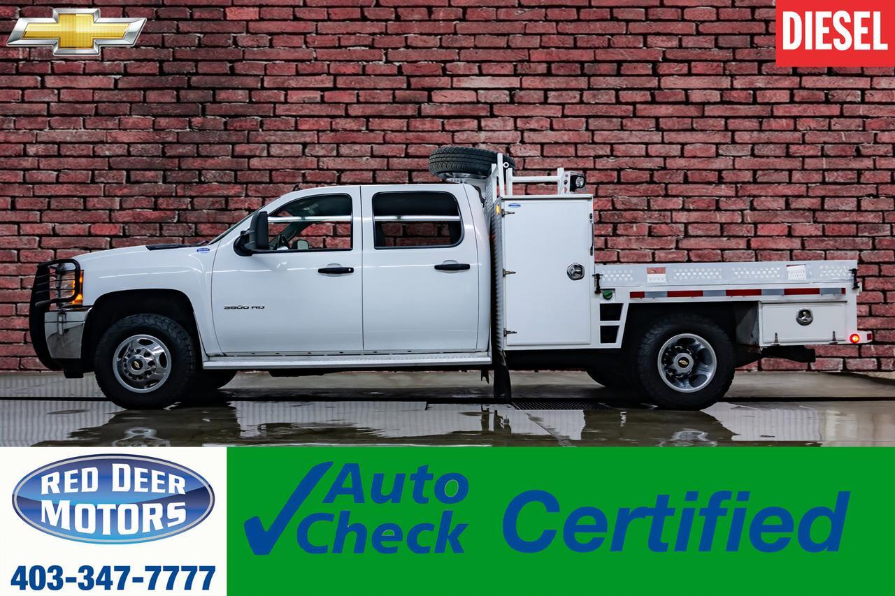 2012 Chevrolet Silverado 3500HD 4x4 Crew Cab LT Deck Diesel