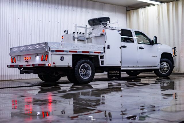 2012 Chevrolet Silverado 3500HD 4x4 Crew Cab LT Deck Diesel Red Deer AB