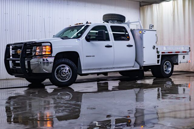 2012 Chevrolet Silverado 3500HD 4x4 Crew Cab LT Deck Diesel Red Deer AB