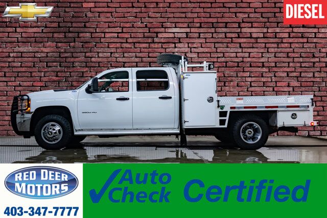 2012 Chevrolet Silverado 3500HD 4x4 Crew Cab LT Deck Diesel