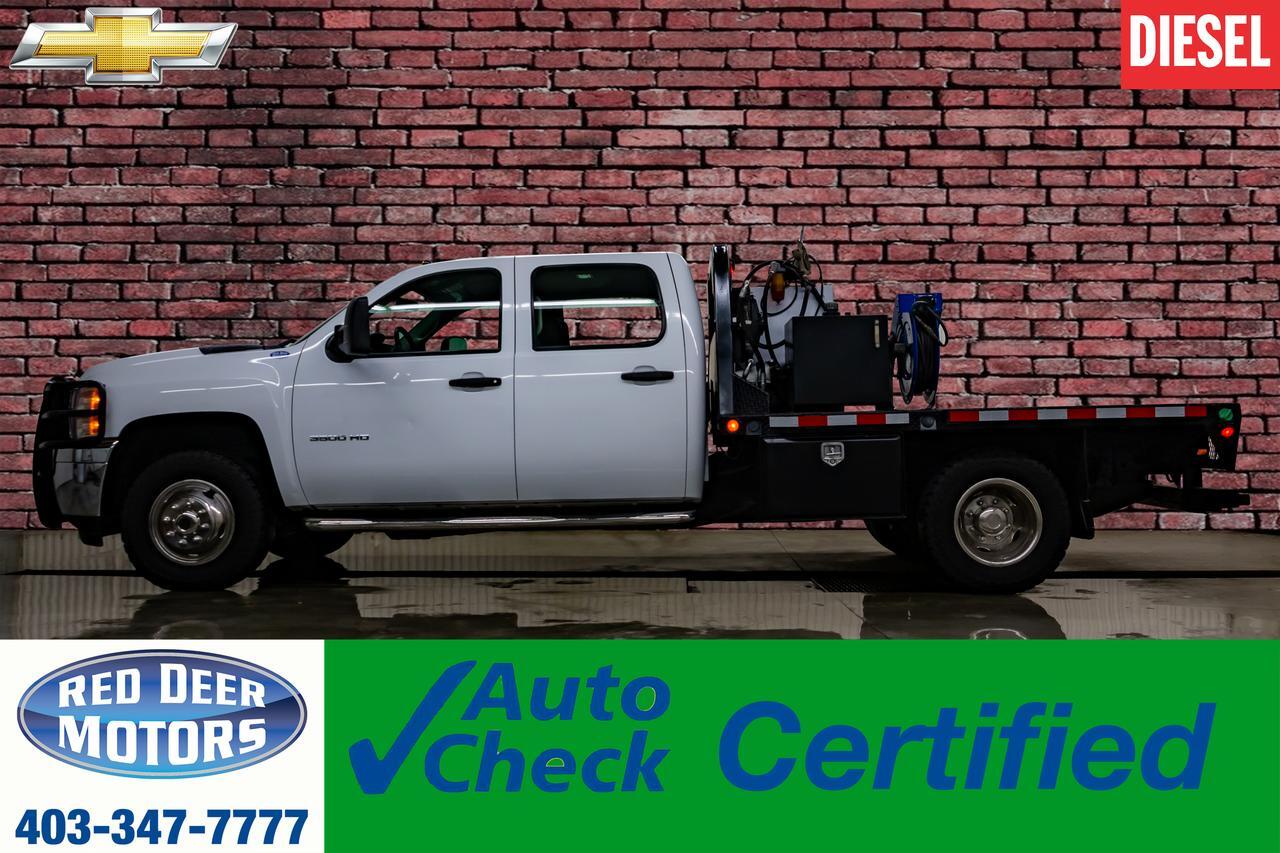 2012 Chevrolet Silverado 3500HD 4x4 Crew Cab LT Deck Diesel
