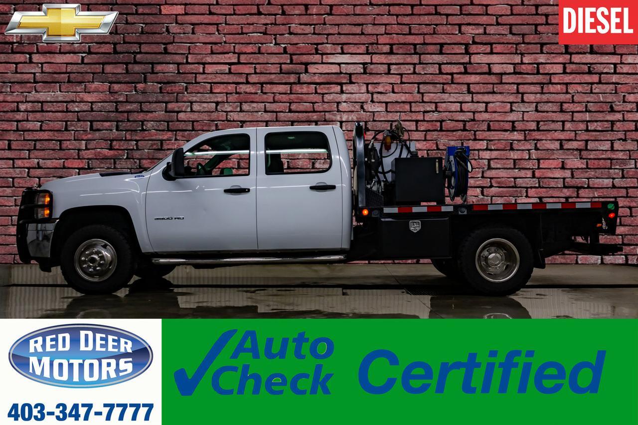 2012 Chevrolet Silverado 3500HD 4x4 Crew Cab LT Deck Diesel