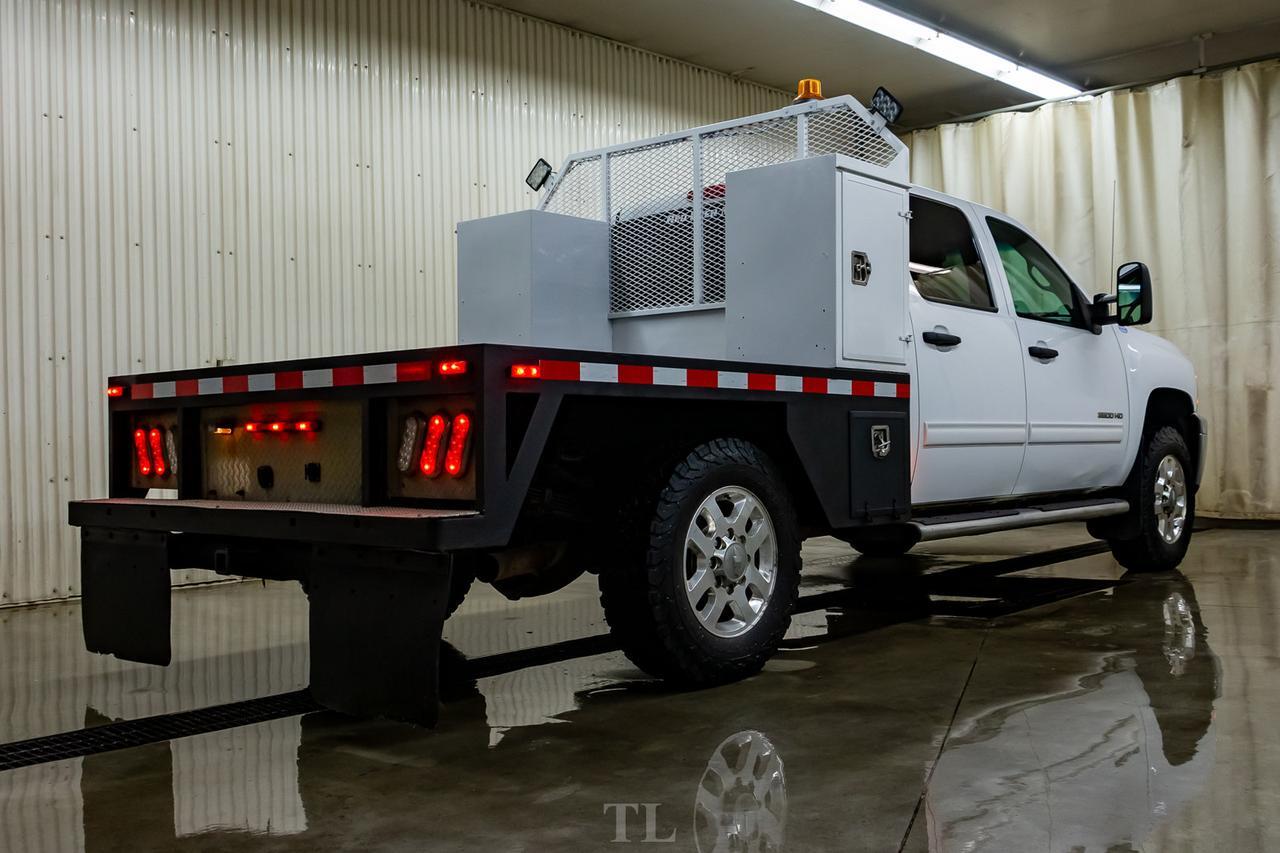 2012 Chevrolet Silverado 3500HD 4x4 Crew Cab LT Deck Red Deer AB