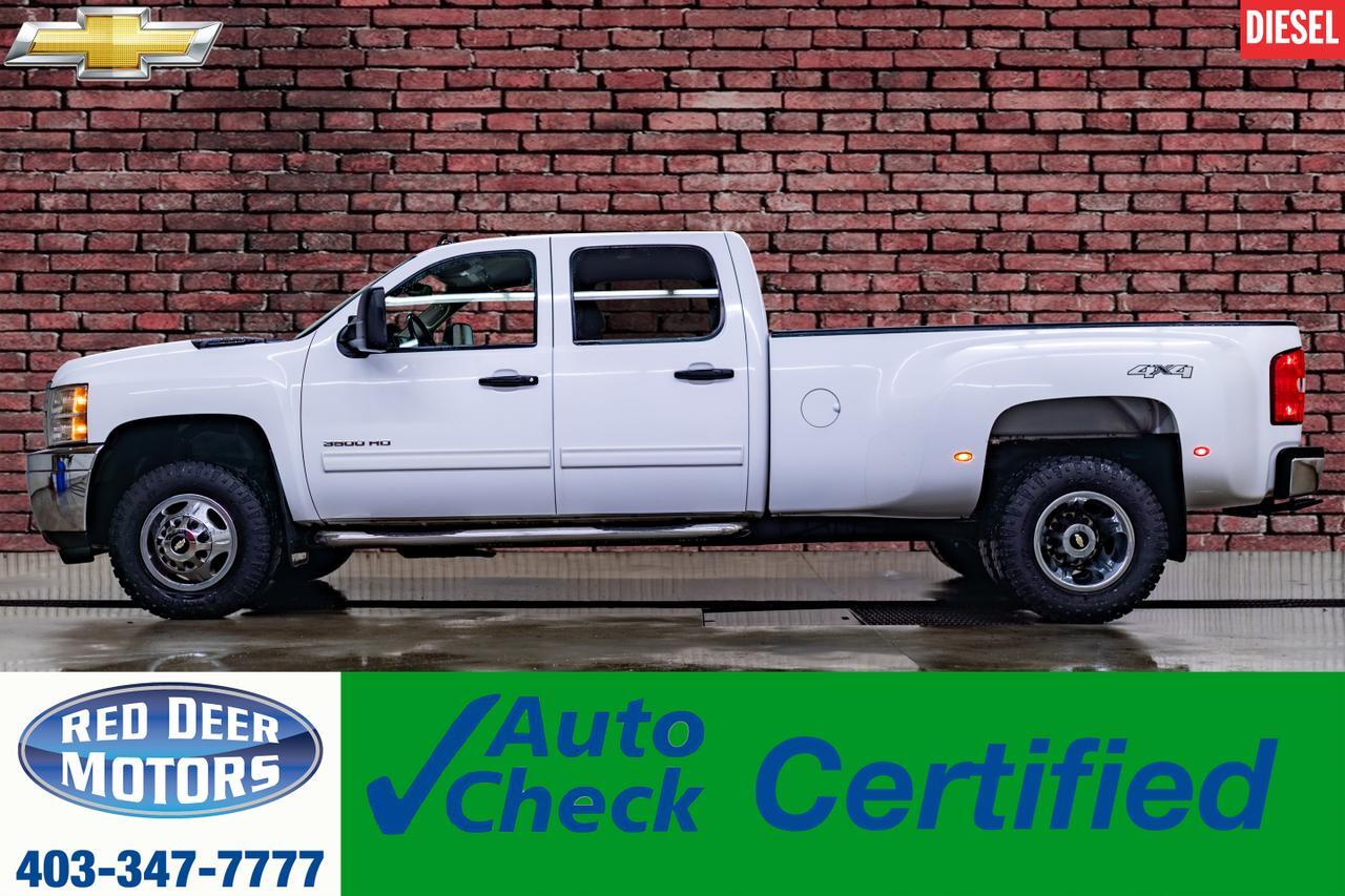 2012 Chevrolet Silverado 3500HD 4x4 Crew Cab LT Dually Diesel