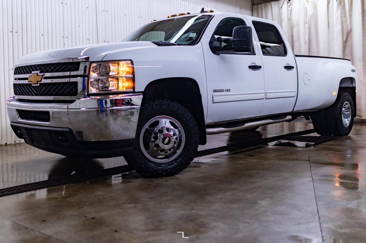 2012 Chevrolet Silverado 3500HD 4x4 Crew Cab LT Dually Diesel Red Deer AB