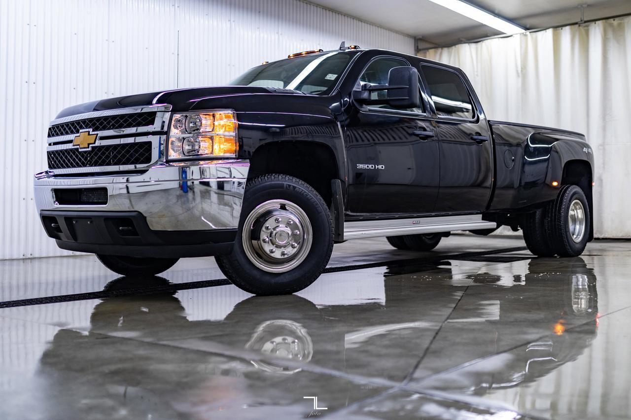 2012 Chevrolet Silverado 3500HD 4x4 Crew Cab LT Dually Red Deer AB