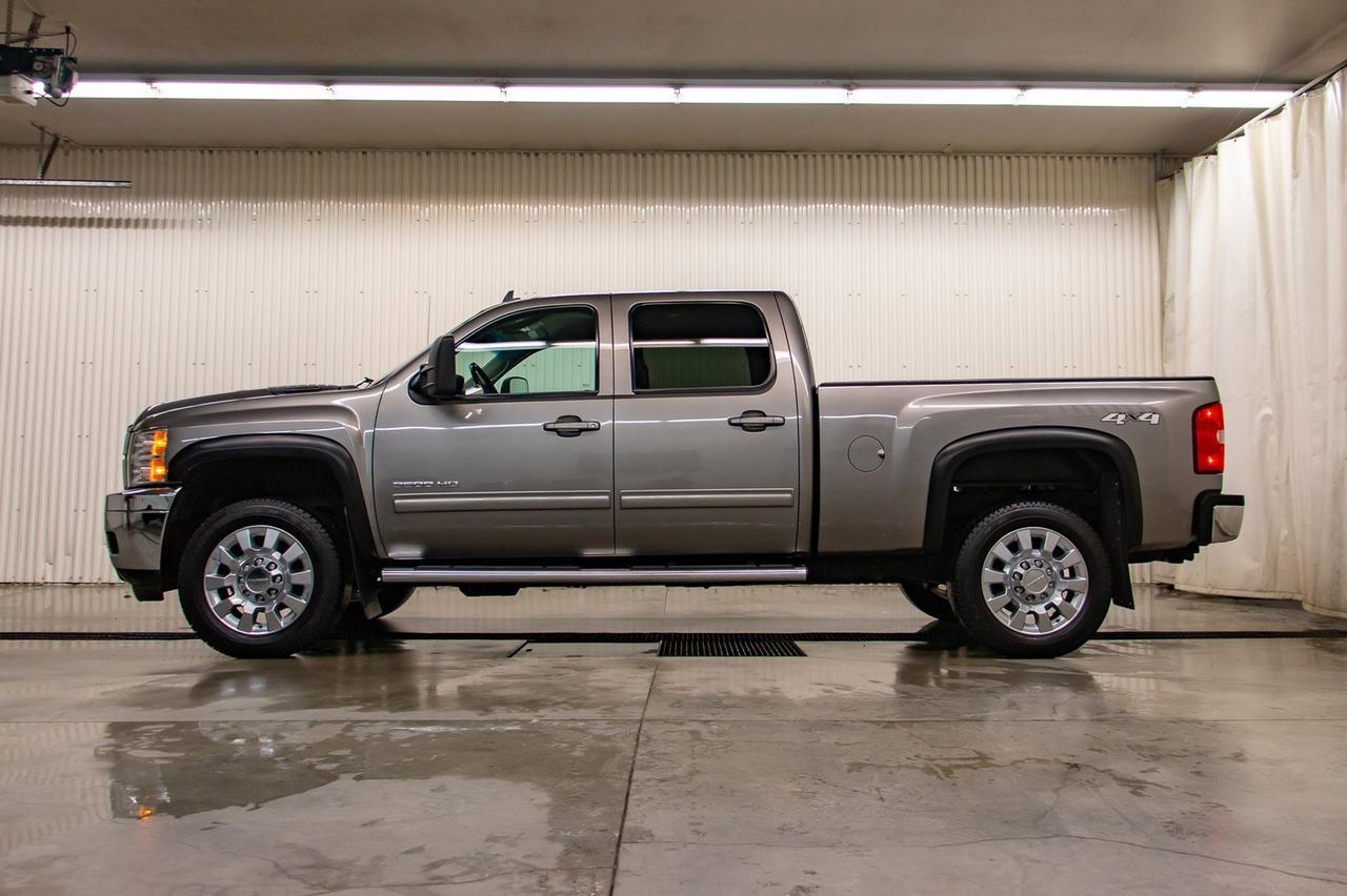 2012 Chevrolet Silverado 3500HD 4x4 Crew Cab LTZ Diesel Red Deer AB