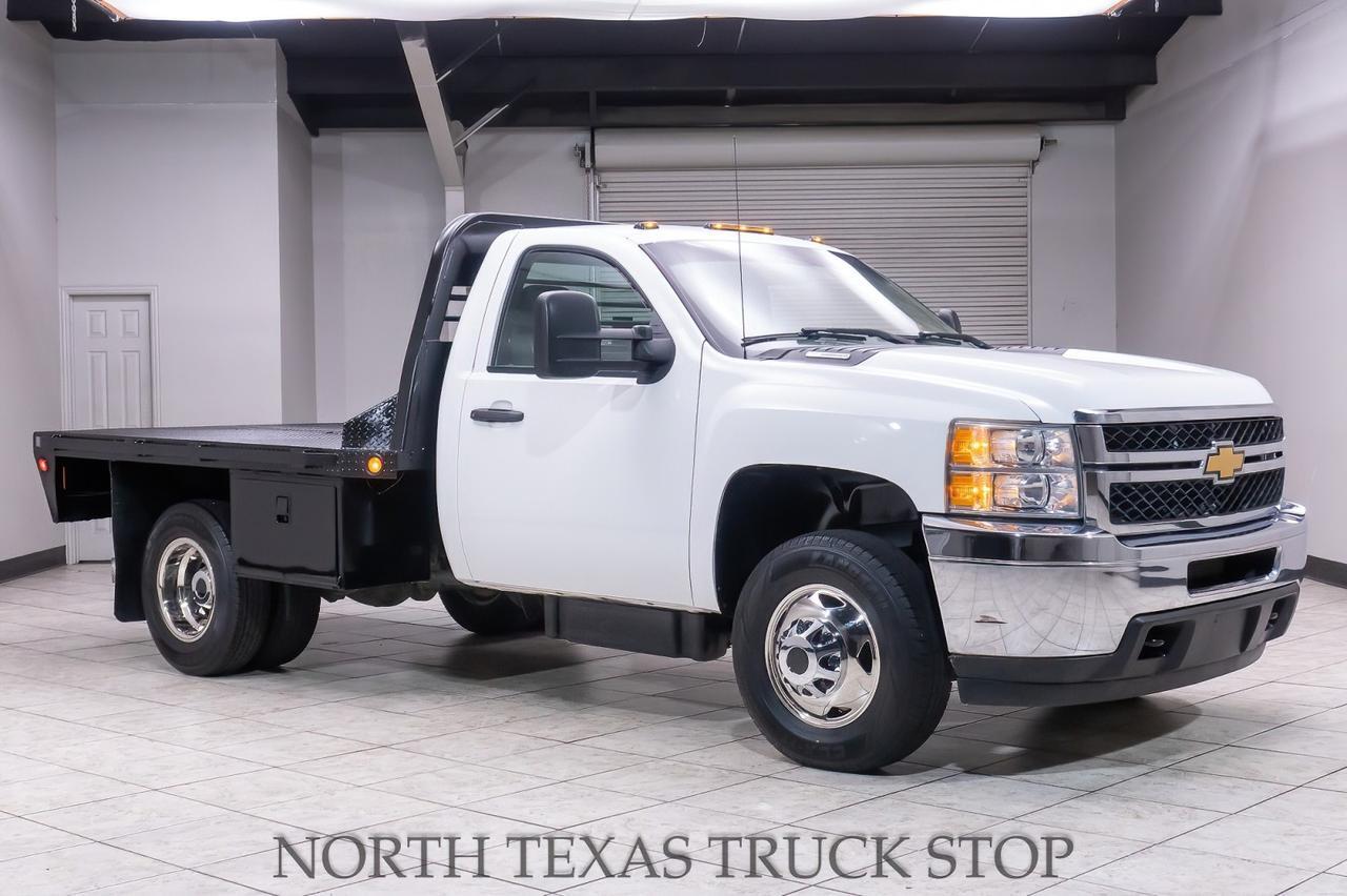 2012 Chevrolet Silverado 3500HD Work Truck 6.6L Duramax Diesel Flatbed 2WD
