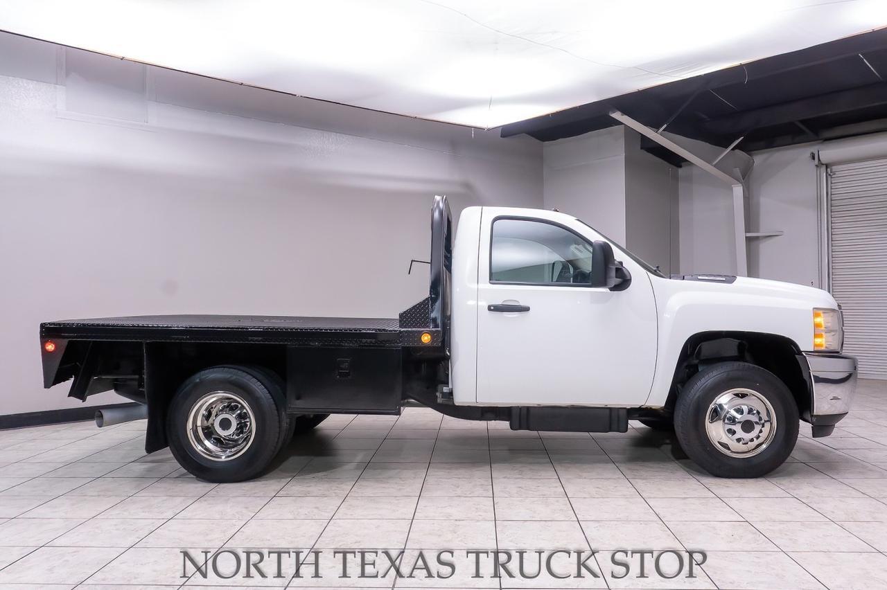 2012 Chevrolet Silverado 3500HD Work Truck 6.6L Duramax Diesel Flatbed 2WD Mansfield TX