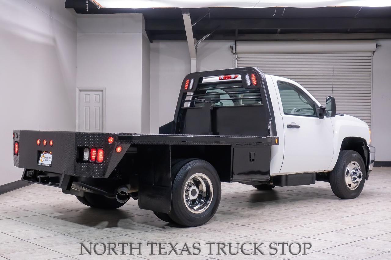 2012 Chevrolet Silverado 3500HD Work Truck 6.6L Duramax Diesel Flatbed 2WD Mansfield TX